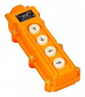 Пульт кнопочный ПКТ-40 тельферный IP54 (BP454)