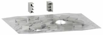Заглушки боковые для гребенчатых шинок (A9N) 3П+H (упаковка - 40шт) Schneider Electric A9N21040