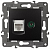 ЭРА  Эра Elegance  Антрацит  Розетка  RJ45+TV, IP20  14-3110-05 Б0034318