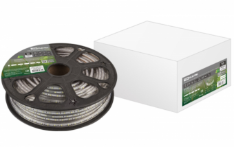 Лента  IP67  220V   9,6Вт/м  6000К  SMD2835-120 LED/м-220 В-9,6 Вт/м-IP67-6000 К (30м) TDM (кратно 30)