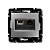 Legrand Valena  Алюминий  Розетка механизм RJ11+RJ45 UTP категория 6e /770280