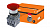 Кнопка грибовидная МРМ1-11R(LED) в сборе d40мм/220B 1з+1р красная TDM
