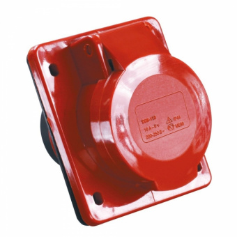 Розетка IEK 425 3Р+PЕ+N 32А 6ч/200/346-240/415В IP44 встраиваемая MAGNUM