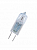 Галогенная лампа  OSRAM  JC  10Вт  6В  2700К  G4