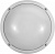 Светильник светодиодный ОНЛАЙТ 71 622 OBL-R1-7-4K-WH-IP65-LED-SNRV 520Лм, с  оптико-аккустический датчиком, цвет белый  