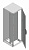 Щит 2200x800x600 SF с монтажной платой Schneider Electric NSYSF22860P