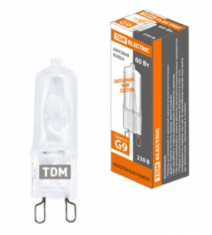 Галогенная лампа  TDM  JCD  60Вт  230В - G9