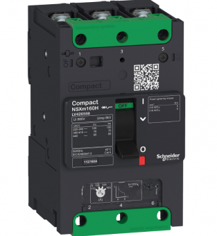 Выключатель автоматический  3П  NSXm 16kA TM100D  Schneider Electric LV426157 