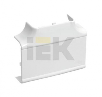 Т-угол  цвет белый 150х60  для кабель-канала  IEK  Праймер  CKK-40D-T-150-060-K01