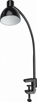 Светильник настольный Navigator 61 405 NDF-C010-6W-4K-BL-LED на струбцине, чёрный