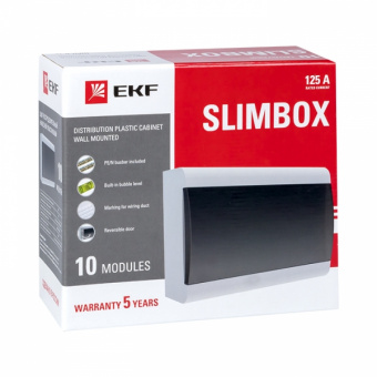 Бокс навесной ЩРН-П 10 IP41 "SlimBox" EKF