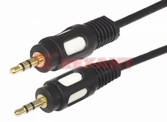 Шнур 3.5 Stereo Plug - 3.5 Stereo Plug  1.5М  (GOLD)  REXANT