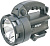 Фонарь светодиодный Navigator NPT-SP09-ACCU 94 963 прожектор 4 режима 1х3Вт+4LED, аккум 4V4Ah, ЗУ 220V/12V, черный пластик