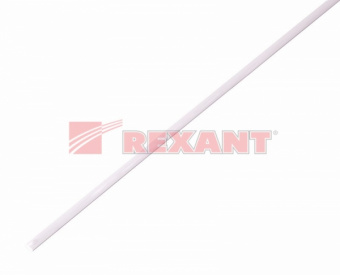 1.5 / 0.75 мм 1м термоусадка белая  REXANT 20-1501 (кратно 50)