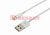 Кабель REXANT USB для iPhone 5/6/7 моделей шнур 1М белый 18-1121