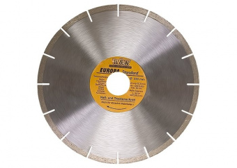 Диск алмазный SPARTA EUROPA Standard 180 х 22,2 мм, сегментный, сухая резка,  73167