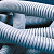 Труба ПВХ гибкая гофрированная лёгкая DKC без протяжки, цвет серый, д.40мм 90940 (кратно 20)