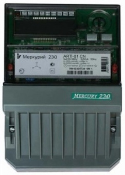 Счетчик  Меркурий  230 ART-01 CN 5-60A 380В CAN ЖКИ шкаф 1 тарифный