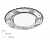 Светильник точечный Feron CD4031 20LED*2835 SMD 4000K, 15 GX53, без лампы, прозрачный, хром