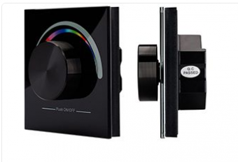 Arlight Панель Rotary SR-2836-RGB Black (3V,RGB,1зона)