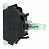 Блок подсветки светодиодный красный для кнопок и переключателей XB4  Schneider Electric ZBVM4