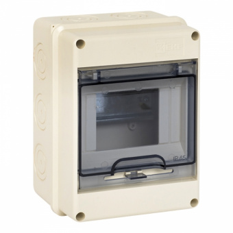 Бокс EKF ЩРН-ПГ-5  IP65 (155х119х89) пластик