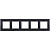 Legrand  Etika  Антрацит Рамка 5-местная 672585