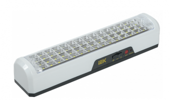 Светильник светодиодный IEK ДБА 3928 380х70х79 IP20 аккумуляторный 15ч 12Вт 