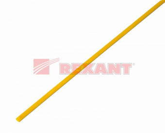 Трубка ТУТнг   2,5/1,25 желтая 1 м REXANT 20-2502
